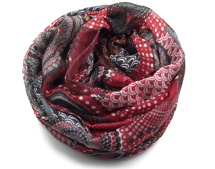Wholesale viscose silk scarf fashion