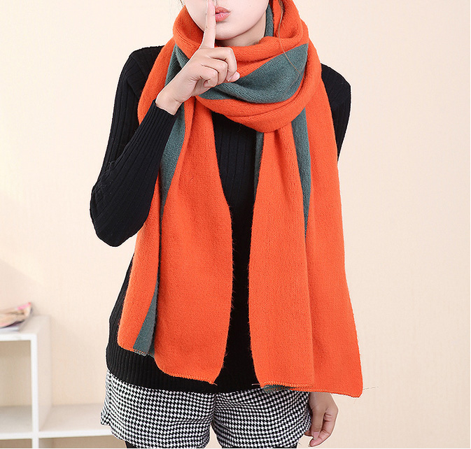 Wholesale wool knit scarf