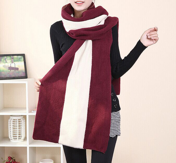 Wholesale wool knit scarf