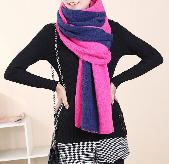 Wholesale wool knit scarf