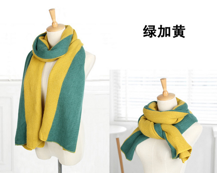Wholesale wool knit scarf