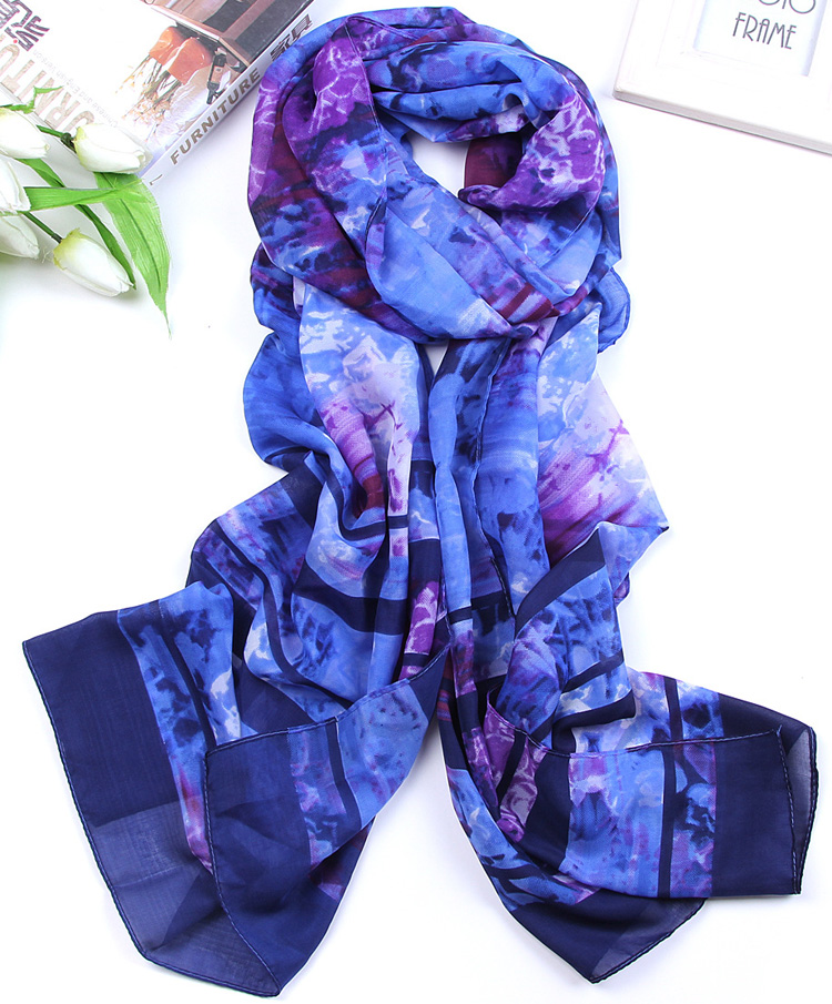 Wholesale women long chiffon scarf