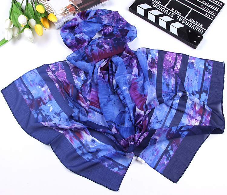 Wholesale women long chiffon scarf