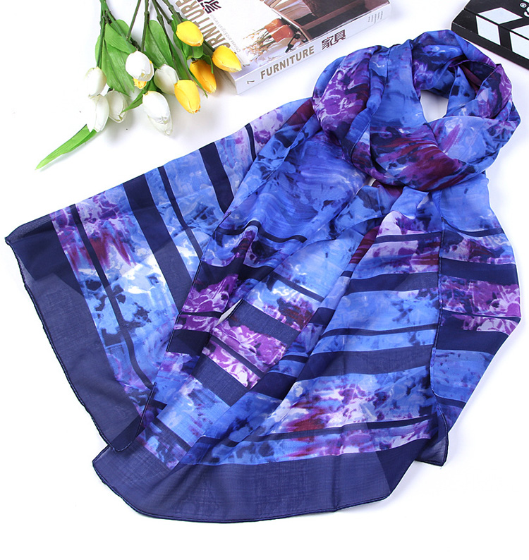 Wholesale women long chiffon scarf