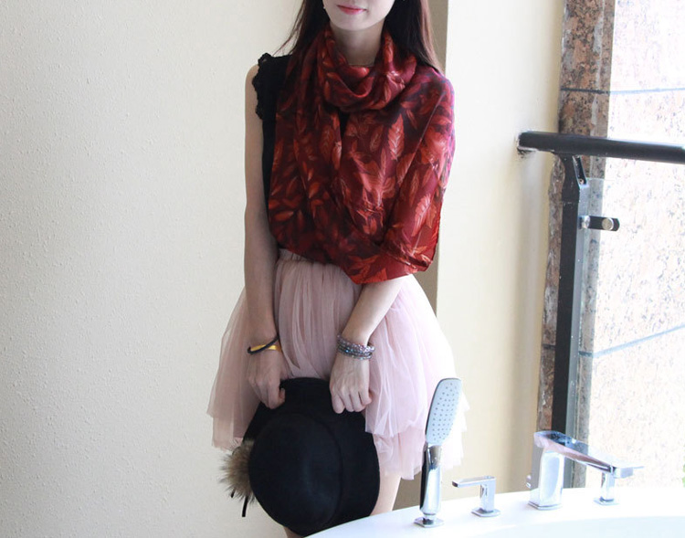 Wholesale chiffon printed scarf