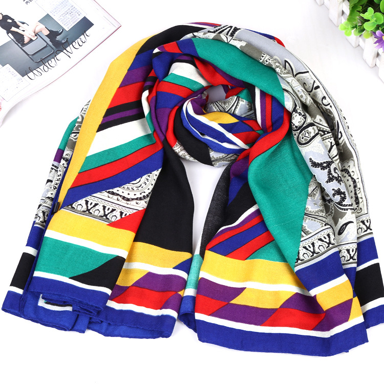 Wholesale square twill scarf
