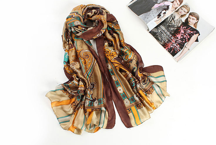 Wholesale silk velvet scarf