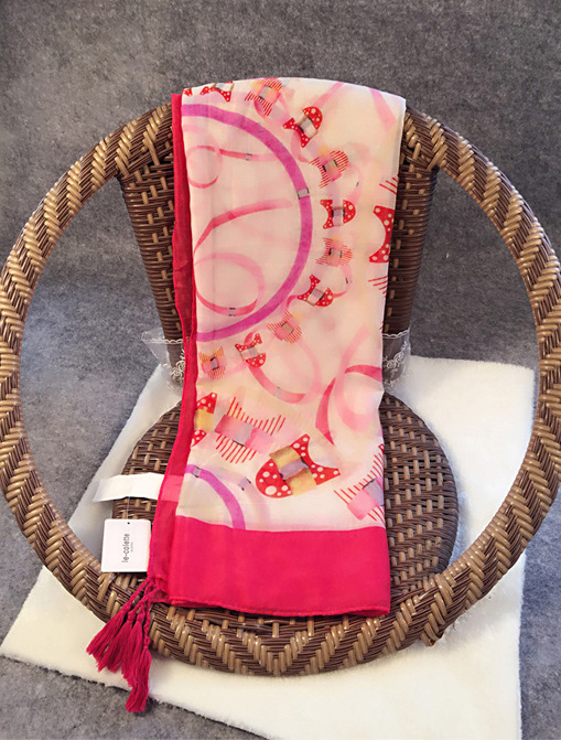 Viscose fringed infinity scarf wholesale