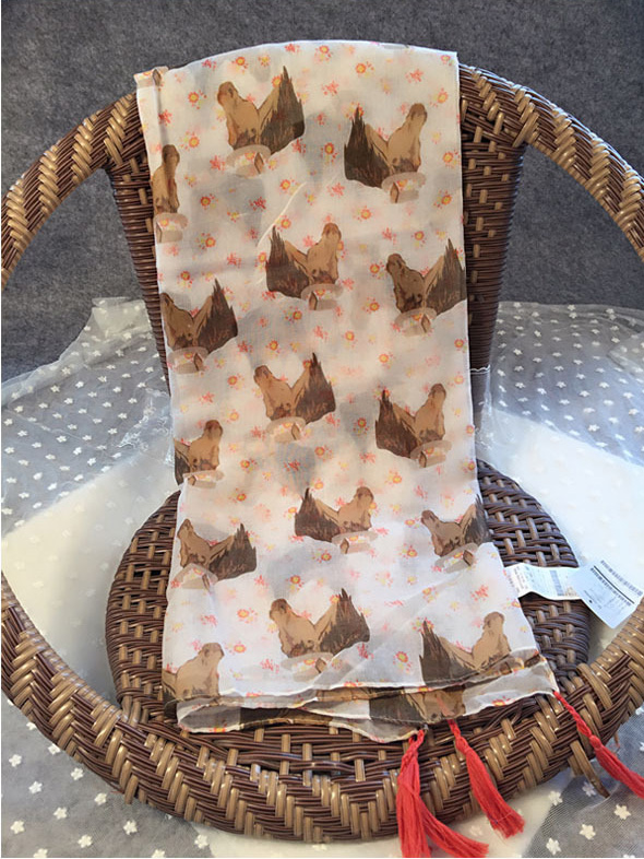 Wholesale fringed scarf women