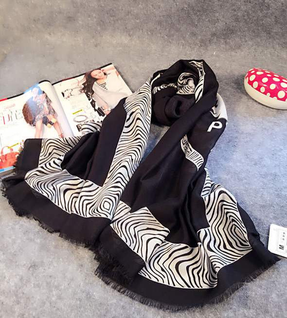 Tiger animal print scarf wholesale