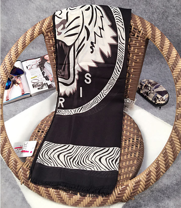 Tiger animal print scarf wholesale