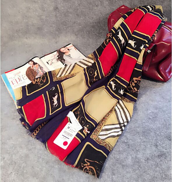Wholesale chain viscose scarf