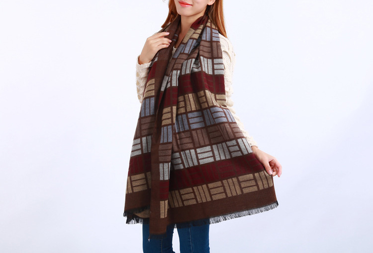 Wholesale cashmere plain scarf
