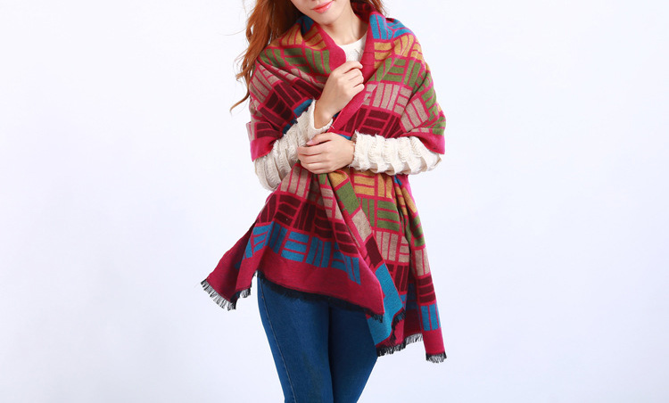 Wholesale cashmere plain scarf