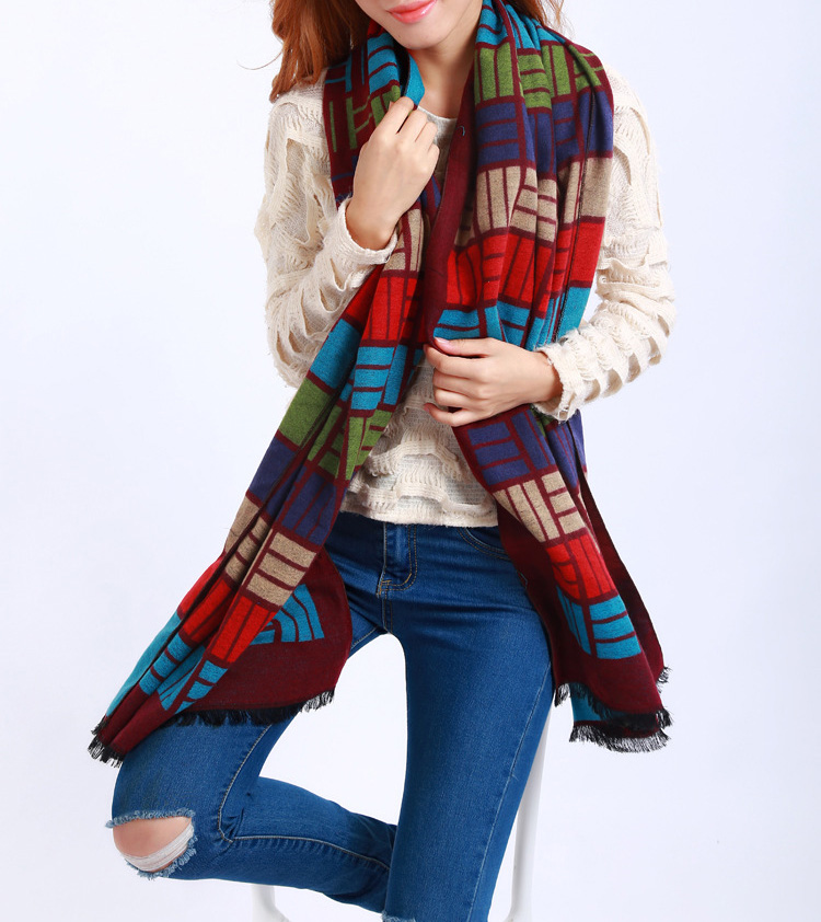 Wholesale cashmere plain scarf