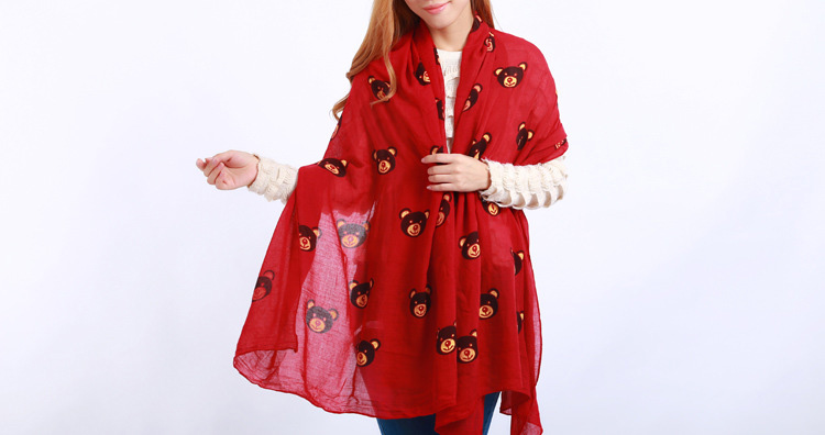 Wholesale cartoon animal scarf