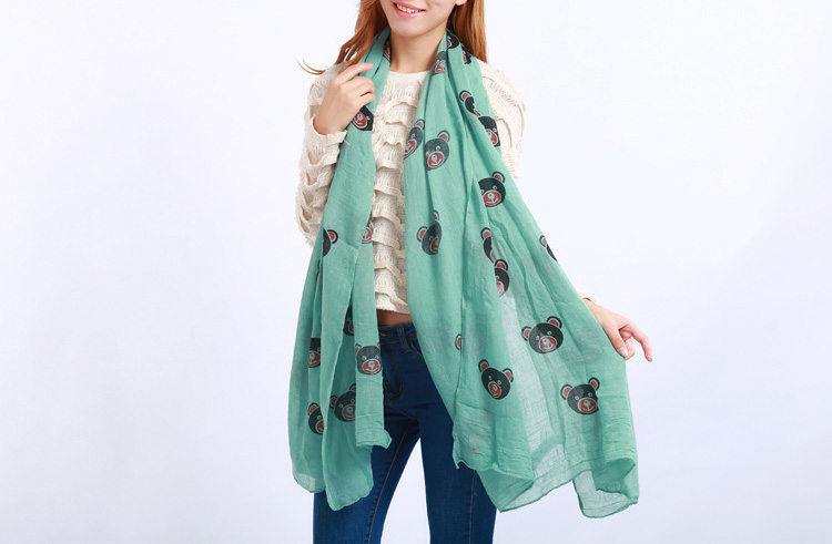 Wholesale cartoon animal scarf