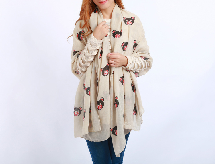 Wholesale cartoon animal scarf