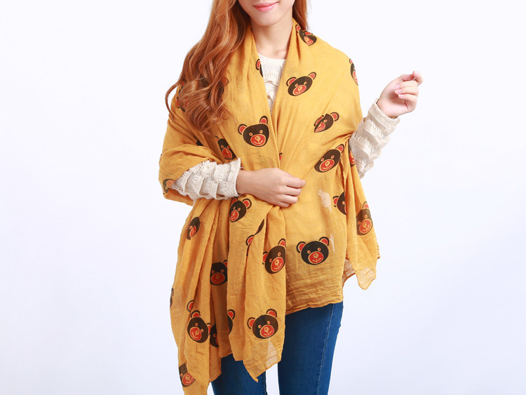 Wholesale cartoon animal scarf