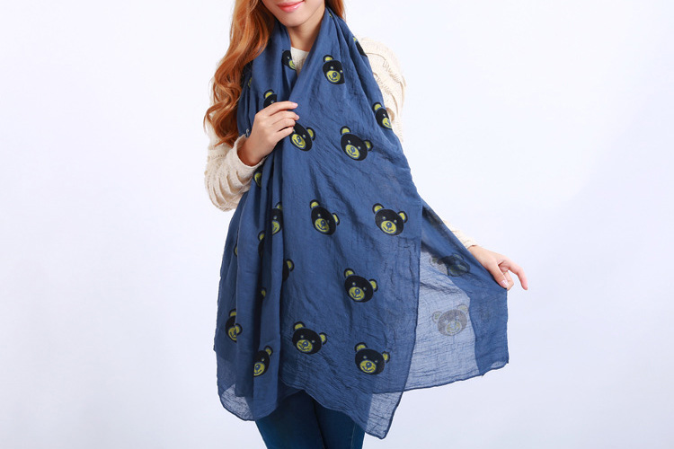 Wholesale cartoon animal scarf