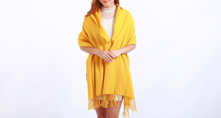 Wholesale solid cashmere scarf