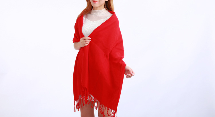Wholesale solid cashmere scarf