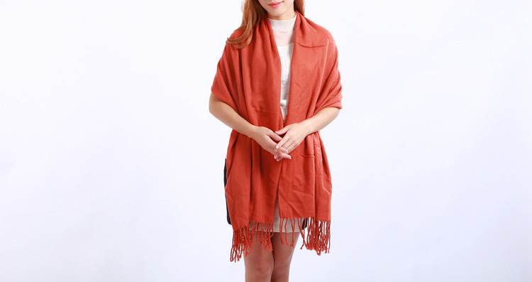 Wholesale solid cashmere scarf