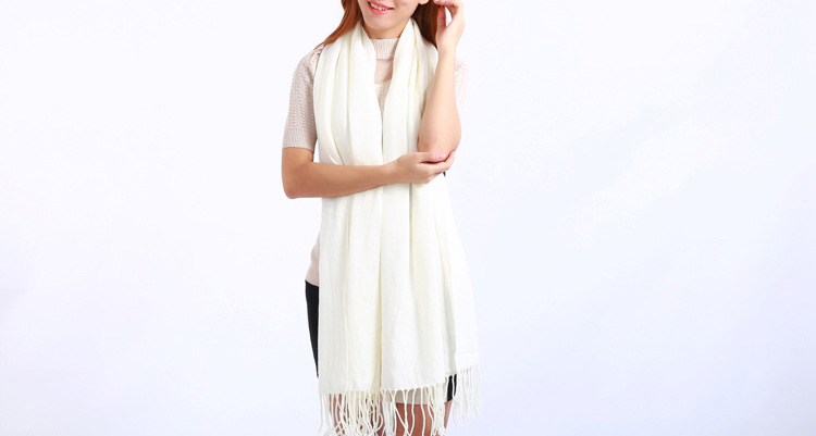 Wholesale solid cashmere scarf