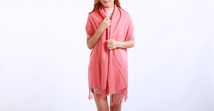 Wholesale solid cashmere scarf