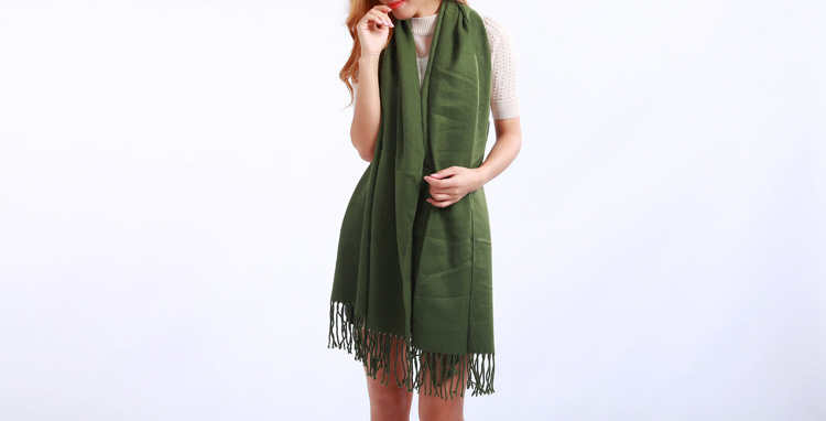 Wholesale solid cashmere scarf