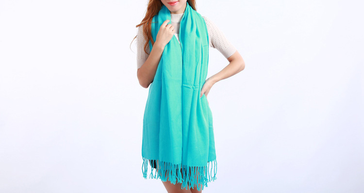 Wholesale solid cashmere scarf
