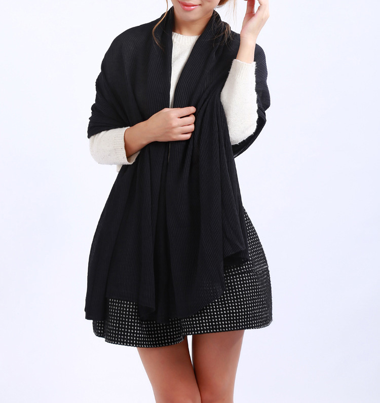 Fold cotton scarf wholesale
