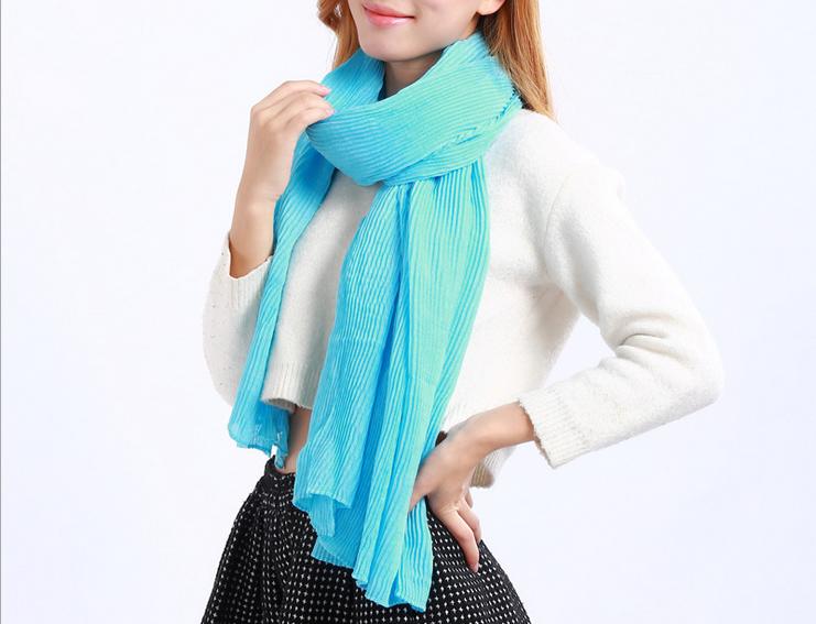 Fold cotton scarf wholesale