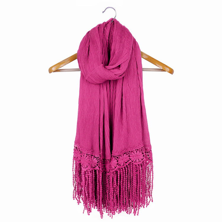Cotton lace scarf wholesale