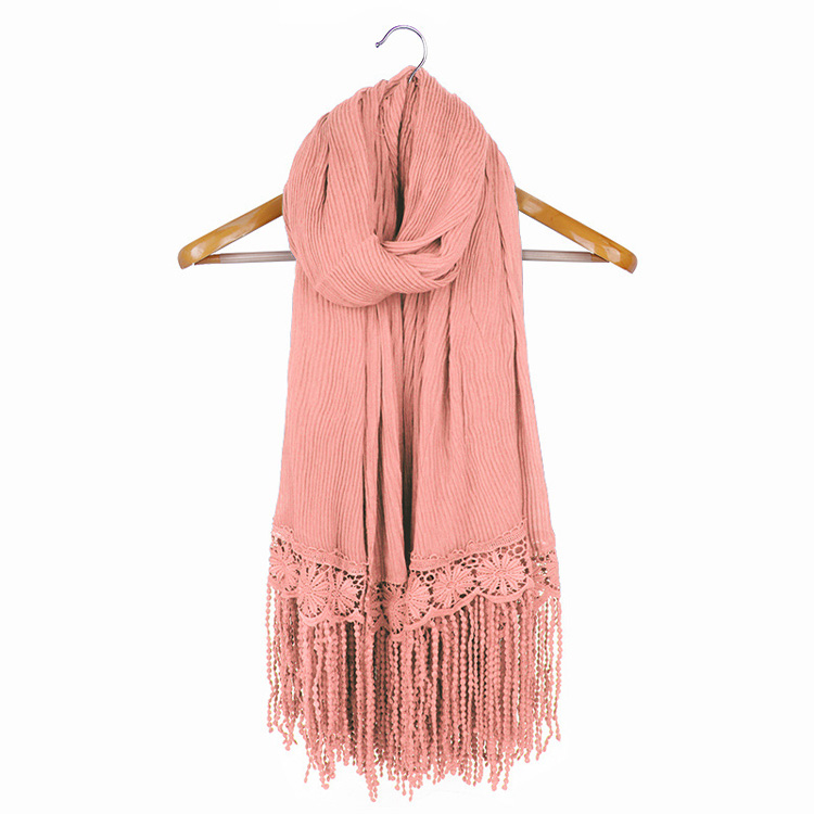 Cotton lace scarf wholesale