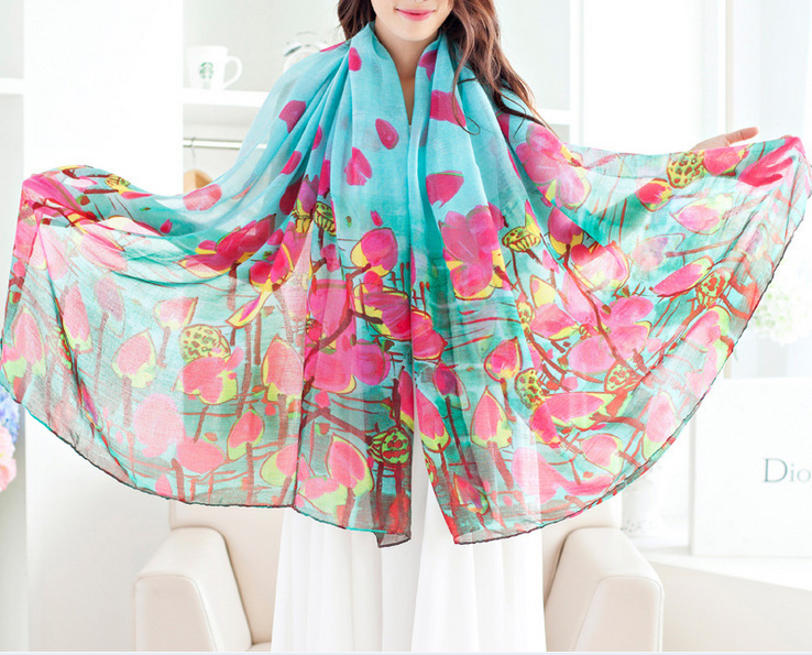 Wholesale viscose fabric scarf women