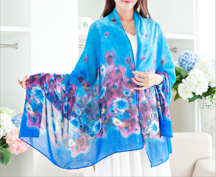 Wholesale scarf cotton viscose