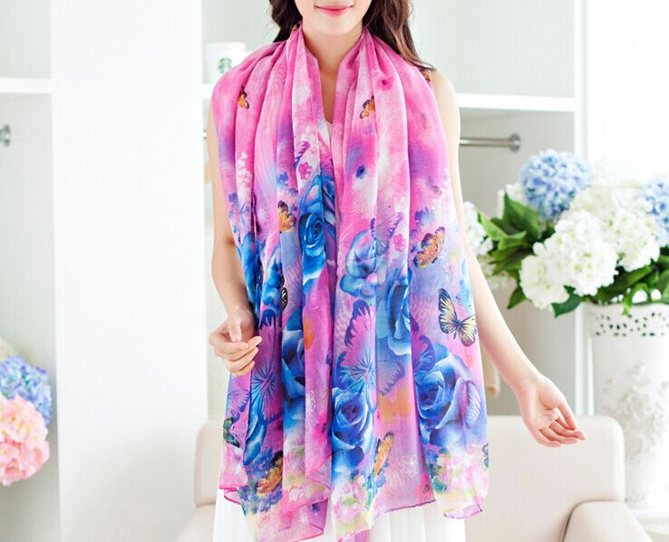 Wholesale scarf cotton viscose