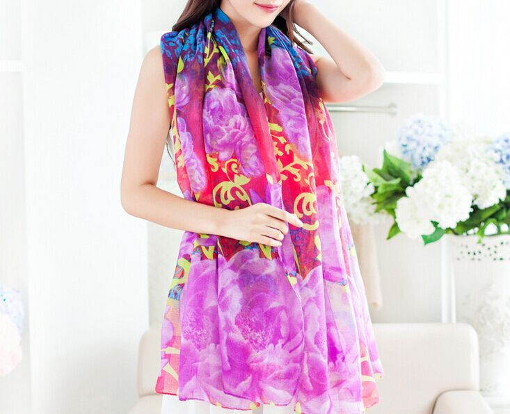 Wholesale scarf cotton viscose