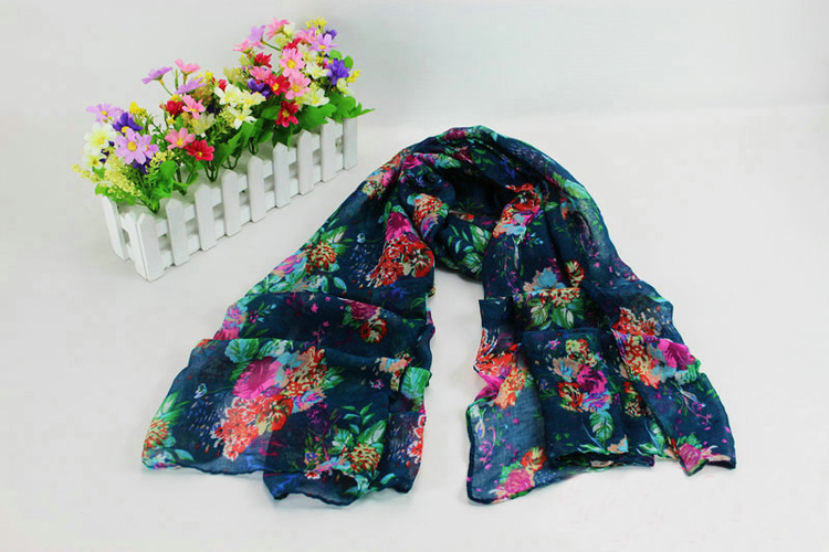 Wholesale long viscose scarf