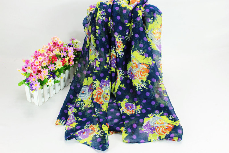 Wholesale long viscose scarf