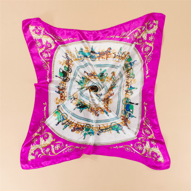 Wholesale silk women square scarf