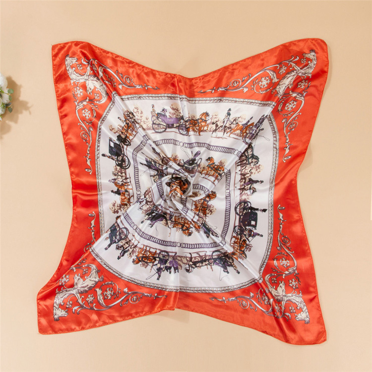 Wholesale silk women square scarf