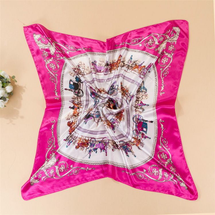 Wholesale silk women square scarf