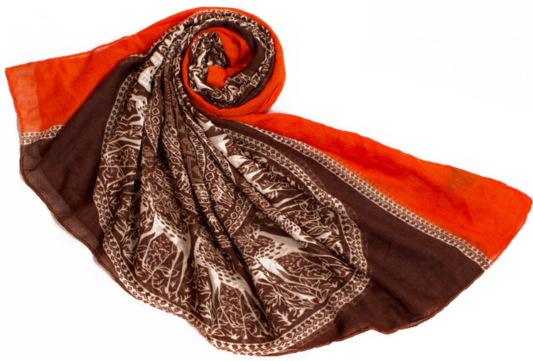 Wholesale retro viscose scarf