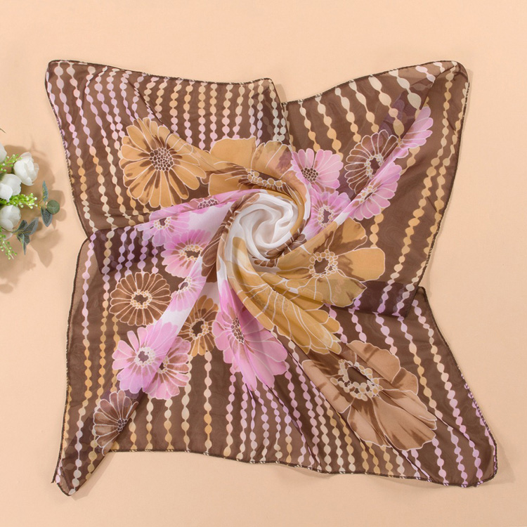 Wholesale chiffon square scarf women