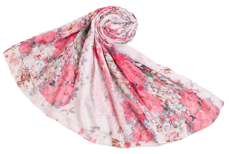 Long viscose linen scarf wholesale