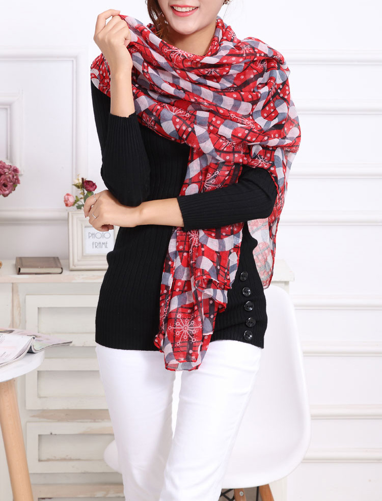 Wholesale christmas scarf
