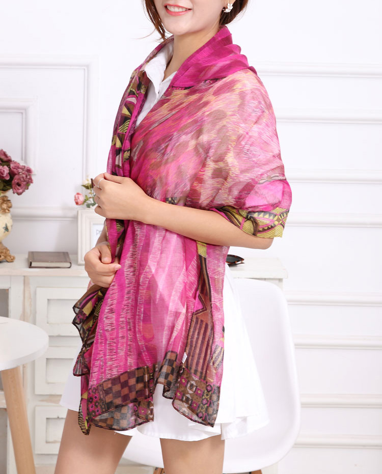 Wholesale women scarf leopard