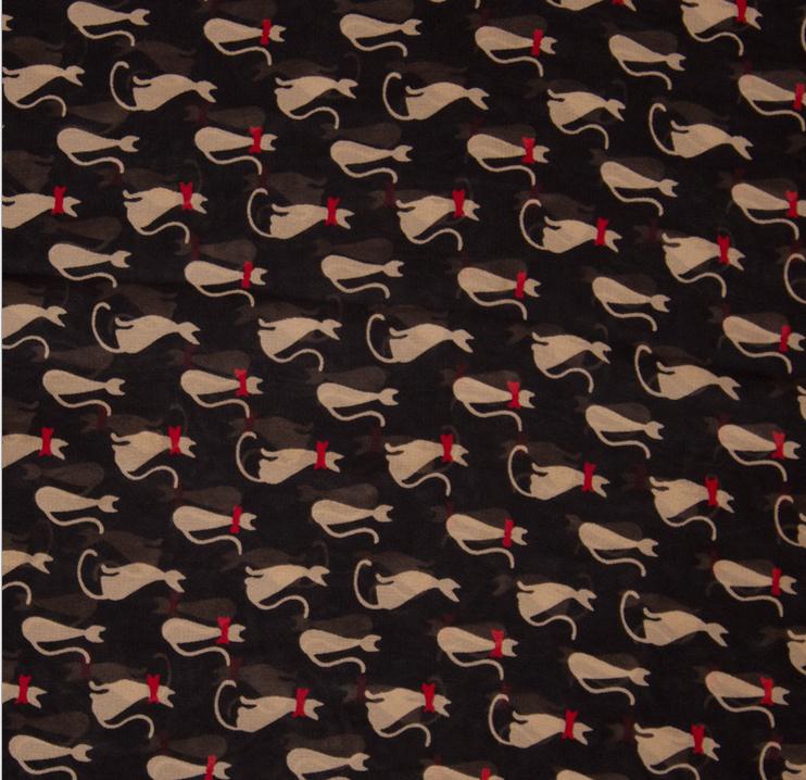 Wholesale cartoon chiffon scarf